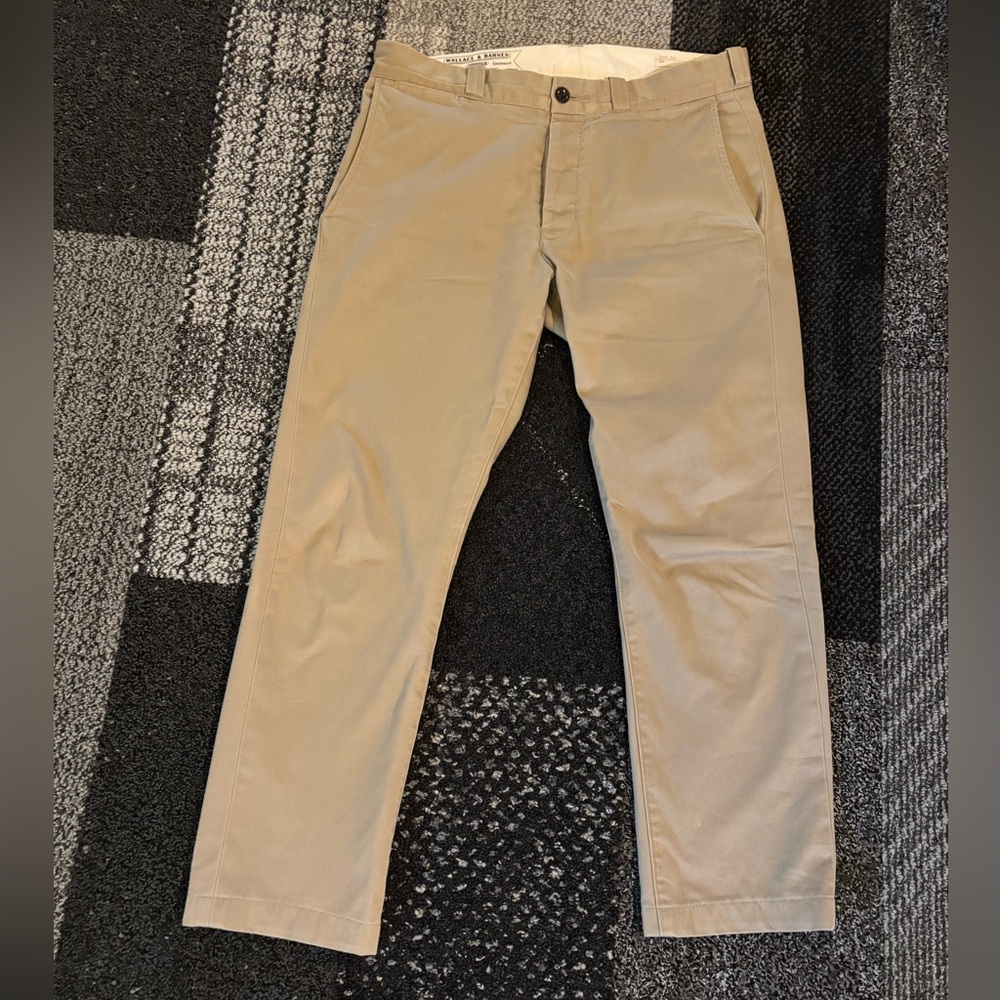 Wallace and Barnes (J Crew) Cramerton Army Cloth Khakis